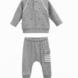 soft grey baby set